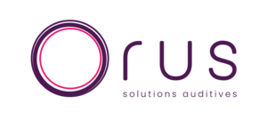 marque ORUS visible chez AUDITION GINEYS