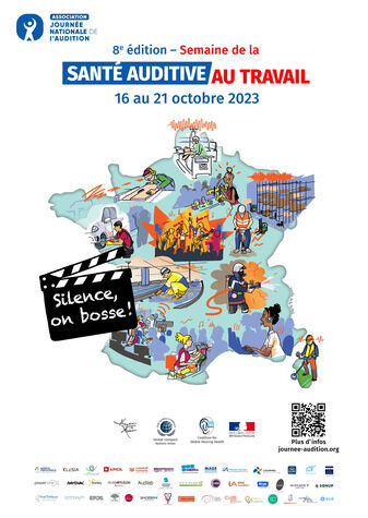 Actualité audioprothésiste audio : Semaine de la Santé Auditive au travail 8ème édition du 16/10/2023 au 21/10/2023