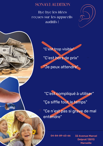 Image actualité ? Bye bye les idées reçues sur les appareils auditifs !