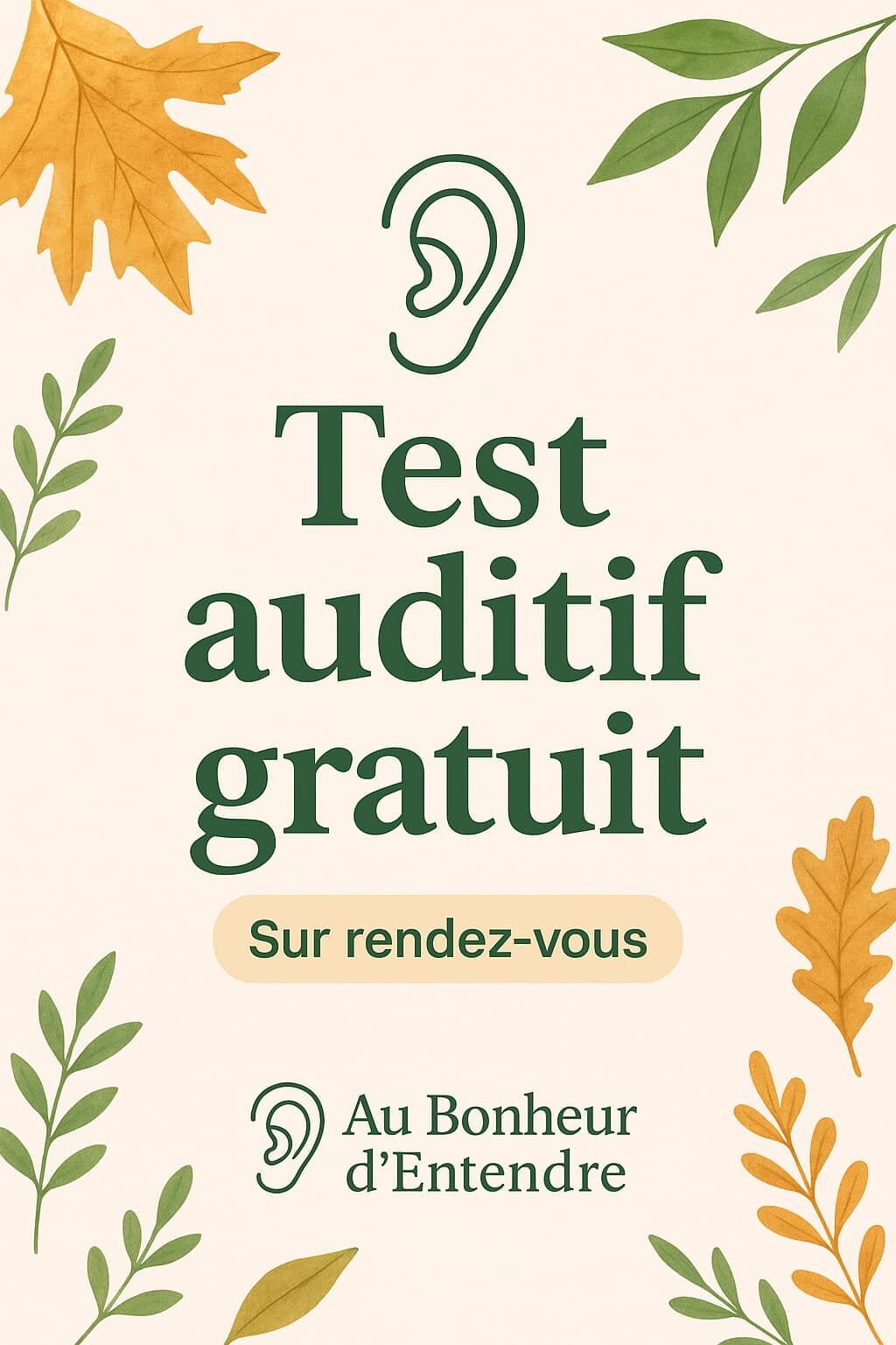 Image de l'actualité Et si vous profitiez de septembre pour faire un bilan auditif gratuit ?