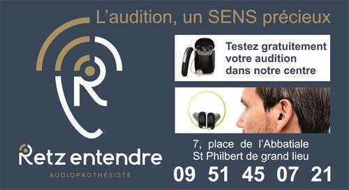 Magasin audioprothésiste indépendant RETZ AUDIO 44310 ST PHILBERT DE GRAND LIEU