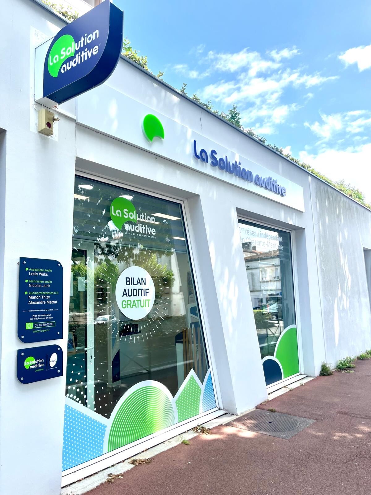Photo du magasin LA SOLUTION AUDITIVE ROYAN